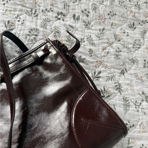 Prada Patent Leather Dark Burgundy Bag (price firm) - Picture 4 of 8